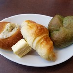 Kamakura Pasuta - Ａセットの…食べ放題のパン