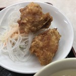 豚々亭 - Ａ定食\唐揚げ♪