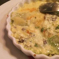 クッチーナ イタリアーナ アリア 六本木 - ほうれん草とリコッタチーズのカネロニ。水っぽい。