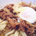 駕籠休み - 2008年10月牛肉温泉玉子入りぶっかけアップ