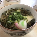 蟹井土産物店 - よもぎうどん