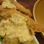 立飲・ビストロシン サンテ - 甘エビのフリット