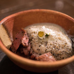 久遠の空 - 2018.2 タン 菊芋のソース