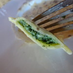 リアス バイ ココチャ - リコッタチーズとほうれん草のラビオリ