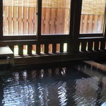蔵王四季のホテル - 離れ湯百八歩・木のぬくもり・・・内風呂・硫黄泉お肌つるつる♪