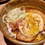 麺や Co粋 - 炙りチーズチャーシュー丼【料理】