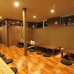 居酒屋ダブルインパクト - 店内床暖‼︎