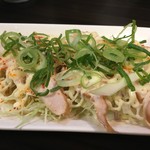 呼び戻しとんこつ 光四郎 - 鷄の燻製チャーシュー