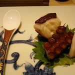 鮓 きずな - ④タコ 柔らか煮  (おまかせ料理 12,500円) 2018年01月