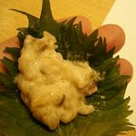 鮓 きずな - ⑤寿司 変わり寿司白子 (おまかせ料理 12,500円) 2018年01月