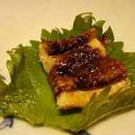 鮓 きずな - ⑥焼き 穴子 (おまかせ料理 12,500円) 2018年01月