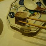 鮓 きずな - ⑦冷製 名残針イカ肝 (おまかせ料理 12,500円) 2018年01月