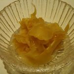 鮓 きずな - ガリ (おまかせ料理 12,500円) 2018年01月