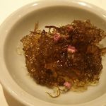 鮓 きずな - もずく (おまかせ料理 12,500円) 2018年01月