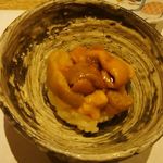 鮓 きずな - ⑬にぎり ウニひと口寿司 (おまかせ料理 12,500円) 2018年01月