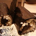 鮓 きずな - ⑭かんぴょう細巻 ■追加 サービス (おまかせ料理 12,500円) 2018年01月