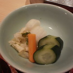 てんぷら 深町 - 香の物