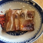 牛アキレス筋のピリ辛冷菜