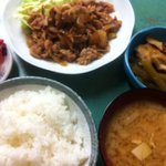 宮城 - 生姜焼きとライス