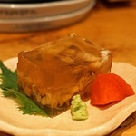 酒亭 沿露目 - 穴子の煮こごり