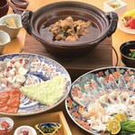 Shingitai Urufu - 焼きふぐすっぽん鍋セット
