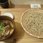 手打ち蕎麦 かな井 - 180301 つけ鴨せいろ 1400円