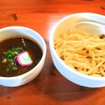 麺屋 高橋 - 味噌つけ麺1.5玉７５０円