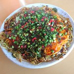 Okonomiyaki Retoro - そばモダン（700円）2018年2月