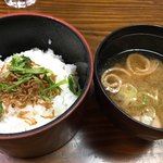 民芸酒房 牧水 - じゃこご飯