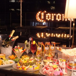 ◇安心…喚起充分★オープンテラス・ビアガーデンが大人気◇