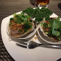 施家菜 - 板屋貝、蛤の蒸し物