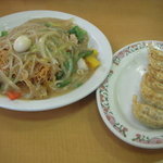 五目やきそば＆餃子