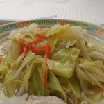 学習院大学食堂 - 野菜たっぷりタンメン