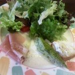 オステリア西国分寺 - サラダ＋前菜３種