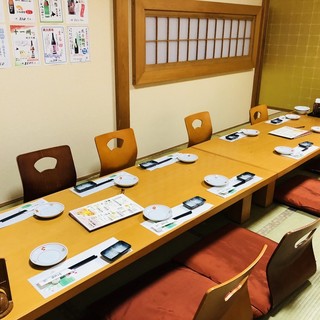 個室が多い店内は安心安全にお食事お酒をお楽しみいただけます。