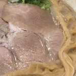 頑固麺 - 雑な切り方をしたメンマかと思いきや