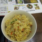 金丸本店 - ミニチャーハン。