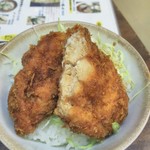 金丸本店 - ミニソースカツ丼。旨し❗でやした