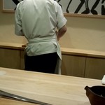 鮨 おくの - 店主は忙しそう！