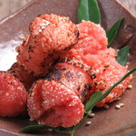 Grilled mentaiko