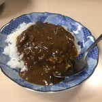 馬龍 - ラーメンカレーセットの半カレー