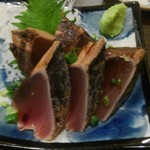 豊かざかり - カツオの叩き　807円