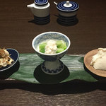 ゆば・とうふ料理 豆梅 - 前菜盛り合わせ