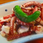 津和野 - ゲソバター炒め