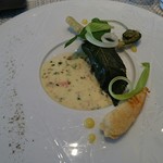 ビュー＆ダイニング コトシエール - 季節の魚と帆立貝のファルシ