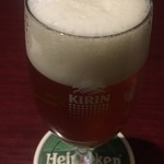 ミミズク - キリン一番搾り 生ビール(*´ω`*)