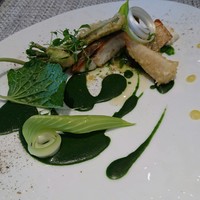 ビュー＆ダイニング コトシエール - 季節の魚と筍　山菜のフリット