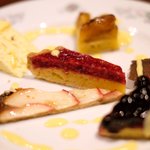 プールトワ - ランチコース 1900円 のデザート6種盛り合わせ