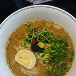 ロックンビリーS1 - 牡蠣出汁童謡味噌ラーメン￥1000