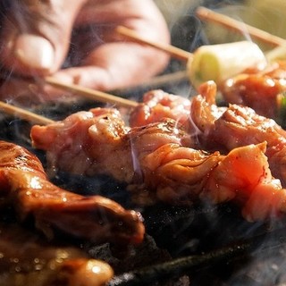 We offer a delicious skewer, hand-skewered one by one every day.